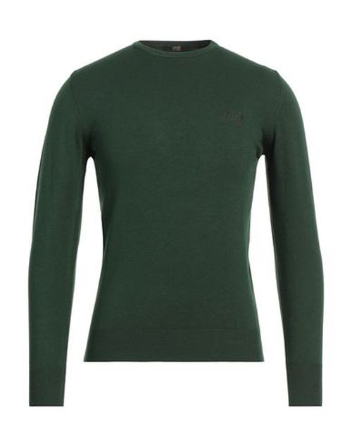 Cavalli Class Man Sweater Emerald green Size XXL Viscose, Polyester, Polyamide