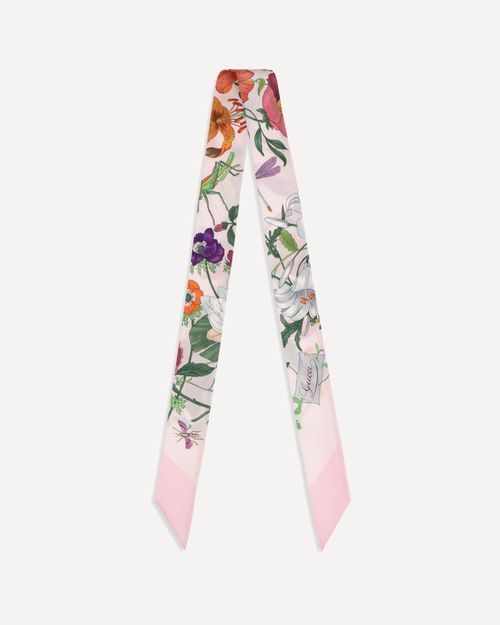 Printed silk Twill Scarf Female UNI