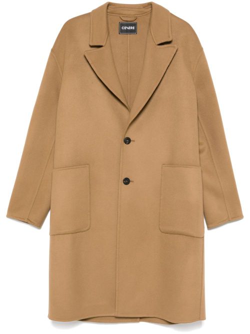 Single-breasted coat - Brown