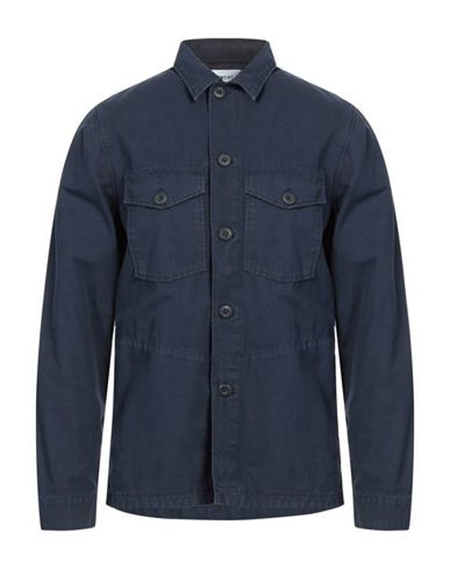 Man Shirt Navy Size S Cotton