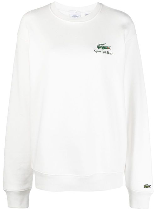 Logo-print crew-neck sweatshirt