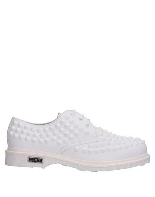Woman Lace-up shoes White