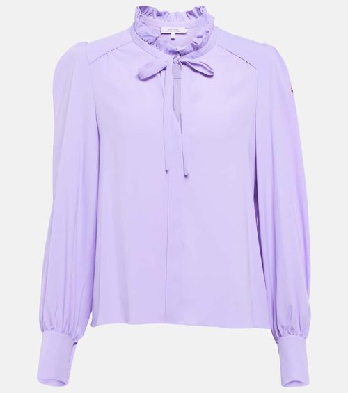 Dorothee Schumacher Modern Flow tie-neck minidress