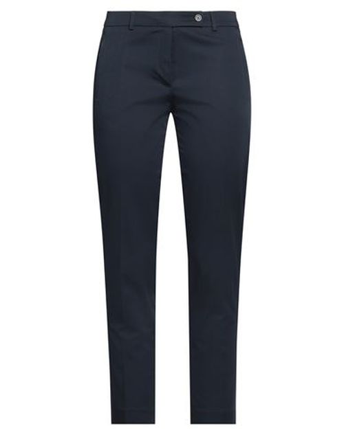 Seventy Venezia Sergio Tegon Woman Pants Navy Size 2 Cotton, Elastane