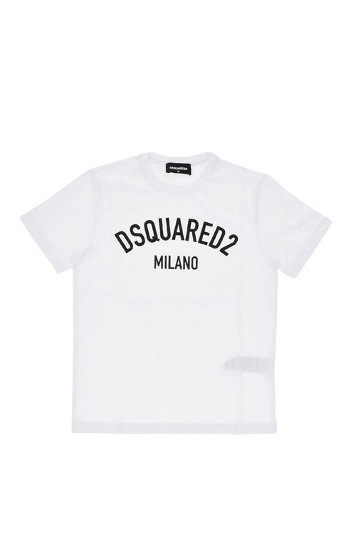 Boys White Logo T-Shirt