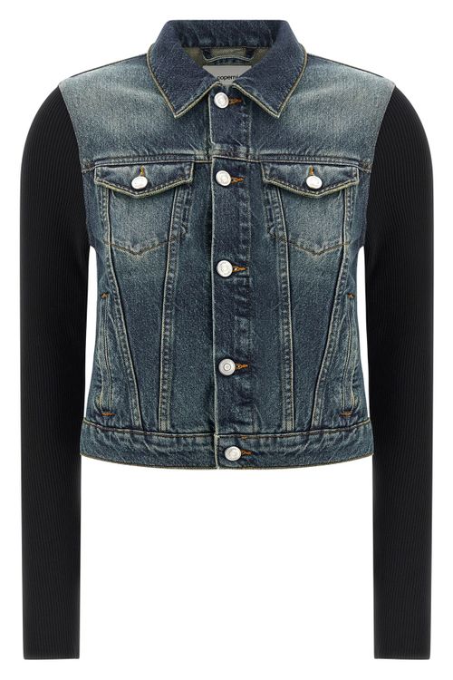 'Hybrid Rib Denim' Jacket