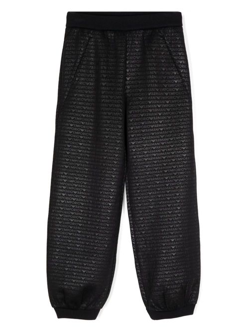 Logo sweatpants - Black