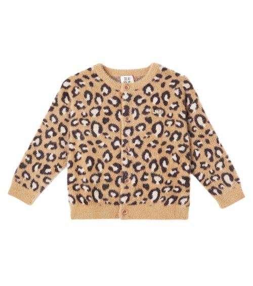 Leopard-print cardigan