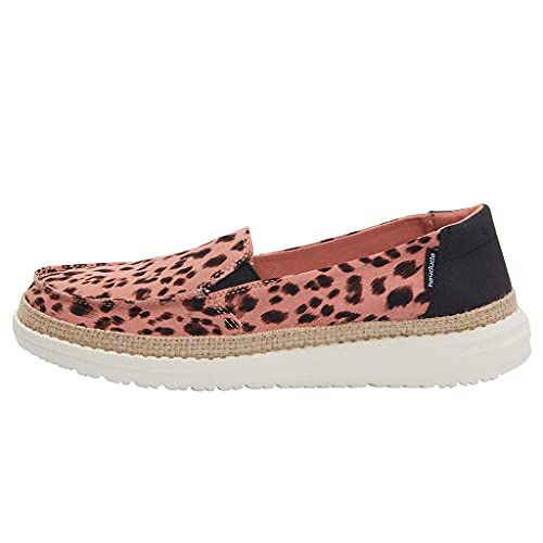 Hey Dude Women's Lena Leopard Multi Angora
