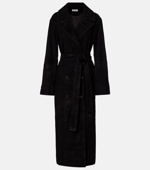 Róhe Suede wrap coat