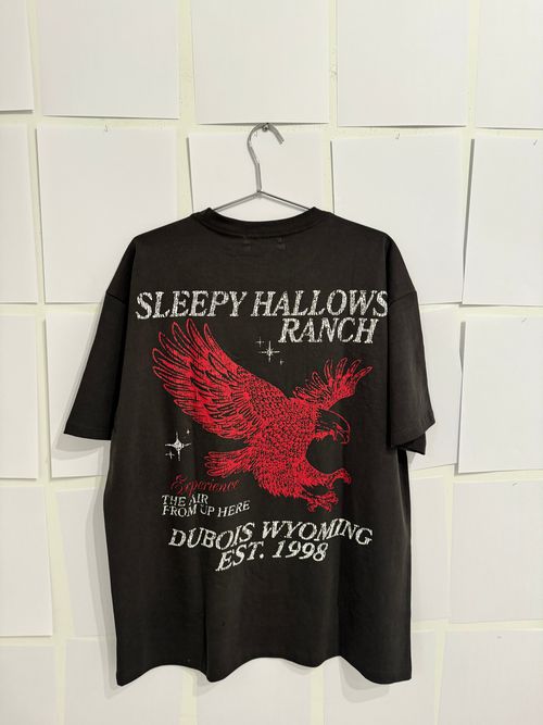 Sleepy Hallows Tee - Washed Black