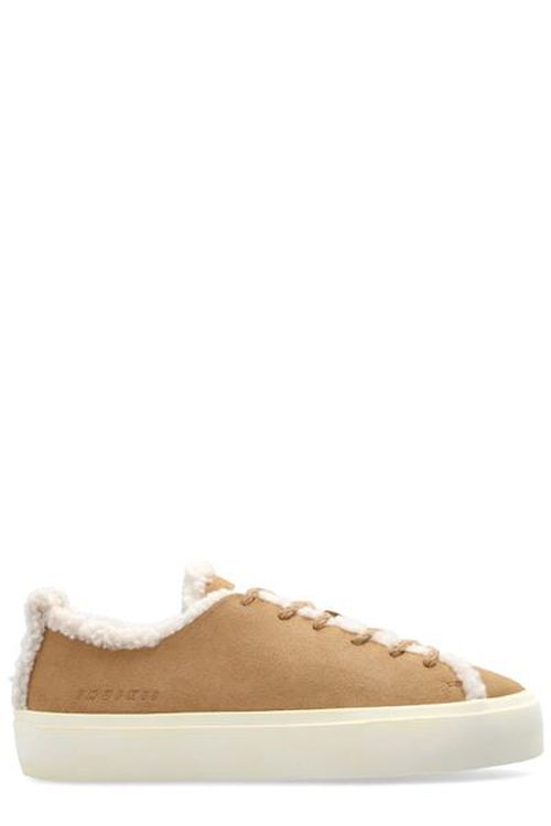 Inuikii Shearling Low-Top Sneakers