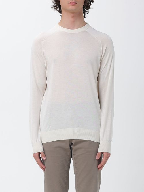 Polo Shirt Men color Ivory