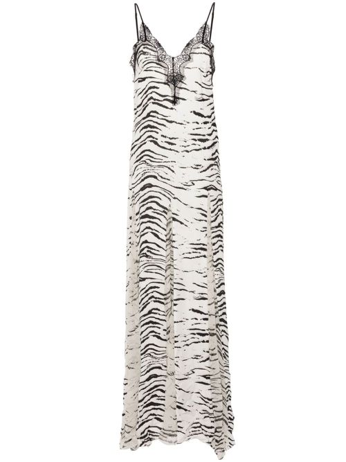 Animal-print maxi dress - Neutrals