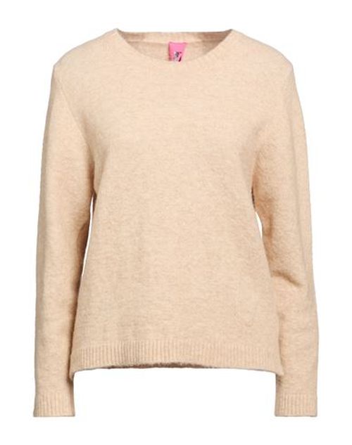 Woman Sweater Beige Size M Alpaca wool, Merino Wool, Polyamide, Elastane