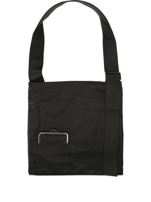 Discord Yohji Yamamoto Clasp shoulder bag - Black