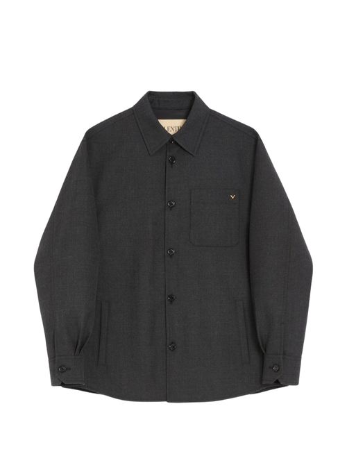 Men's Wool-Blend Coat