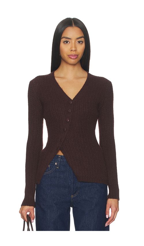 HEARTLOOM Lovett Top in Brown. - M also in XS