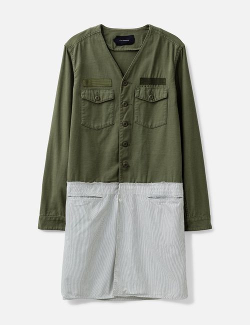 Stripe Shirt Jacket