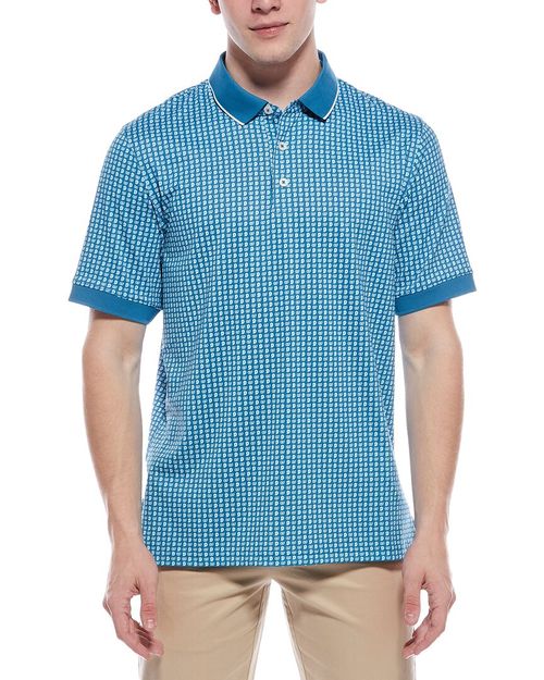 Micro Paisley Polo Shirt