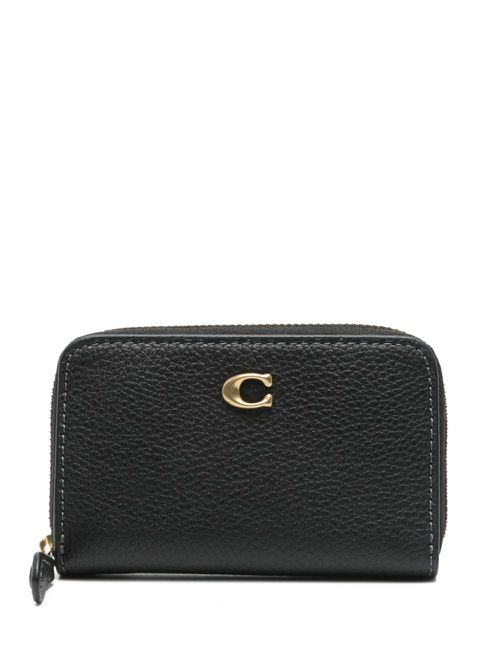 Leather wallet - Black