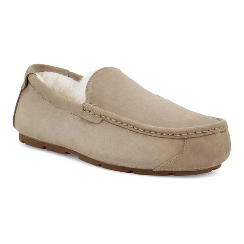 Men's Tipton Slippers Dune Suede Moc Toe Slip On Casual HTAT429