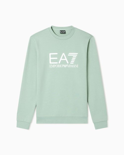 Slim sweatshirt Core Identity in cotton jersey with logo