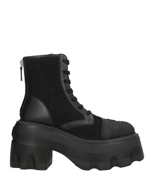 Woman Ankle boots Black Size 6 Synthetic material, Textile fibers