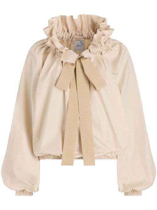 Iconic drawstring blouse - Neutrals