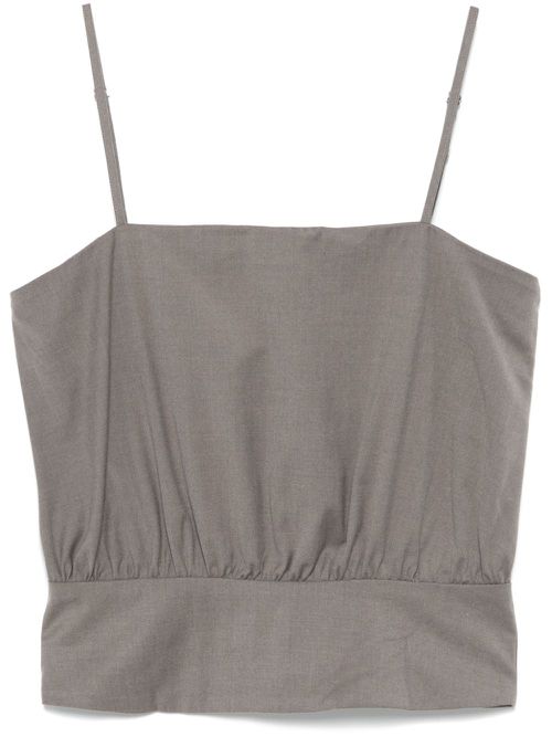 Gathered top - Grey