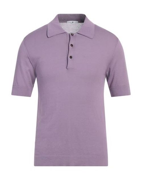 Pt Torino Man Sweater Lilac Size 44 Cotton, Silk