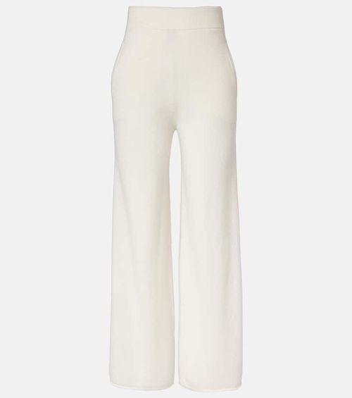 Mxppiega cashmere wide-leg pants