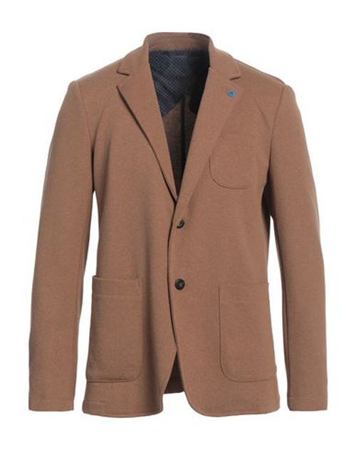 Blaine. Man Blazer Camel Size 34 Polyester, Cotton, Elastane