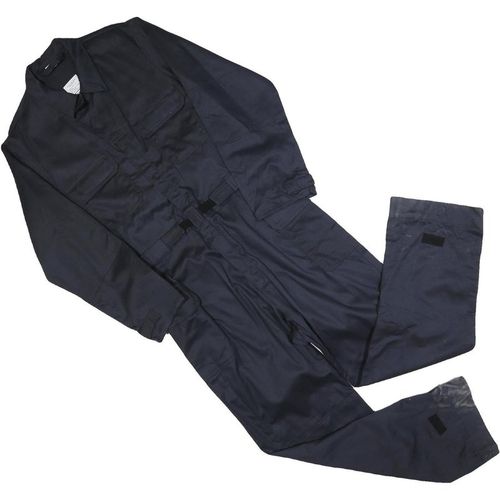 TULLAHOMA Mens Black Cotton Blend Loose Dungarees L W38 L32 Workwear Pocket