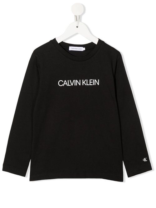Logo-motif cotton T-shirt - Black