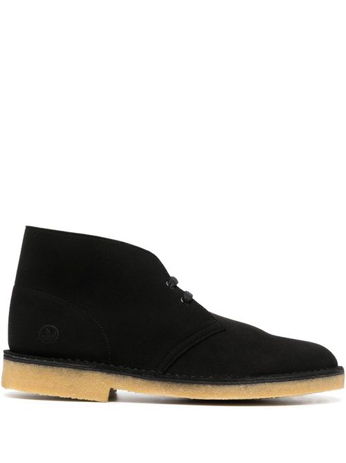 Desert leather lace-up boots - Black