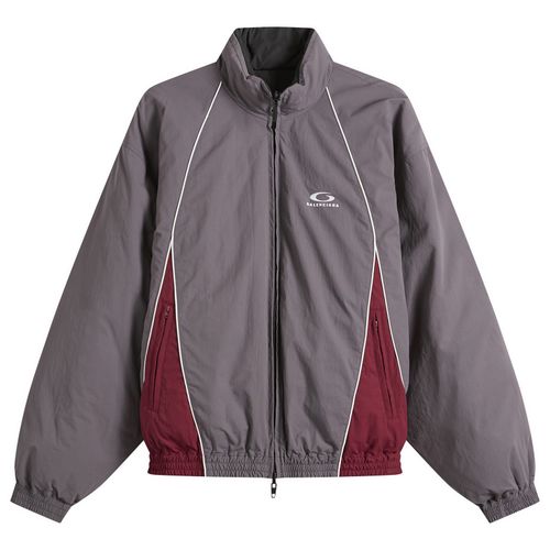 Men's Reversible Nylon Padded Jacket Smoky Purple