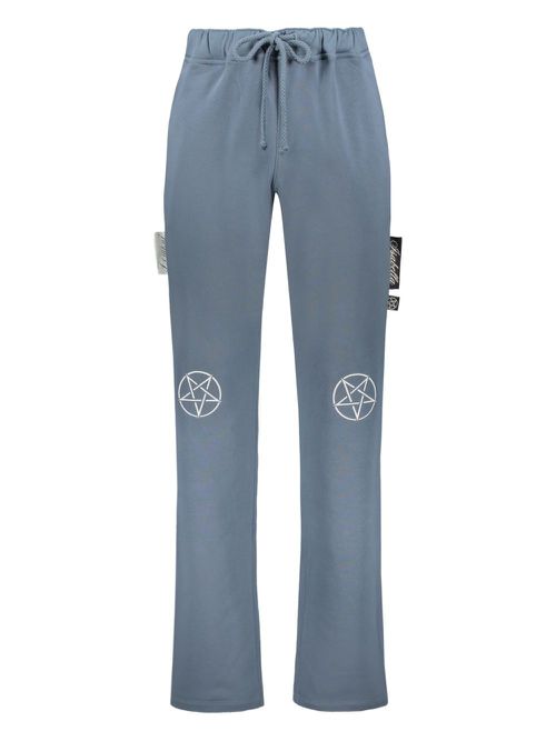 Isabella 1985 cotton track pants - Blue