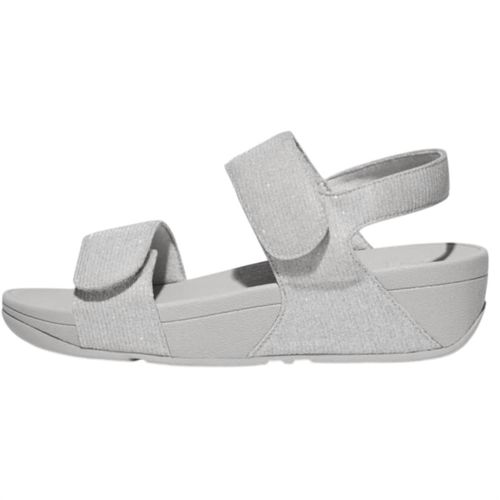 Women's Lulu Adjustable Shimmerlux Back-Strap Sandals In Silver