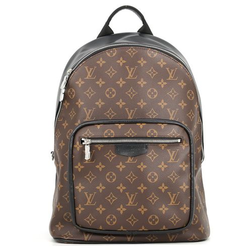 Louis Vuitton Brown Monogram Macassar Noir Monogram Backpack Pre-Owned