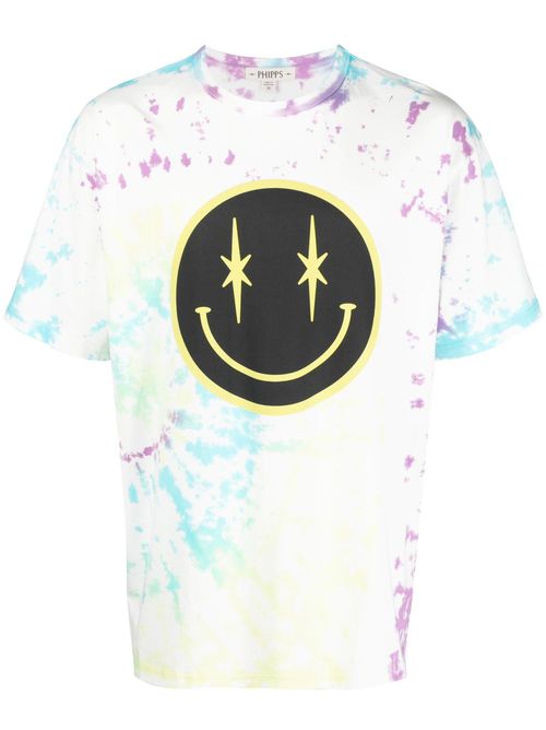 Tie-dye cotton T-shirt - White