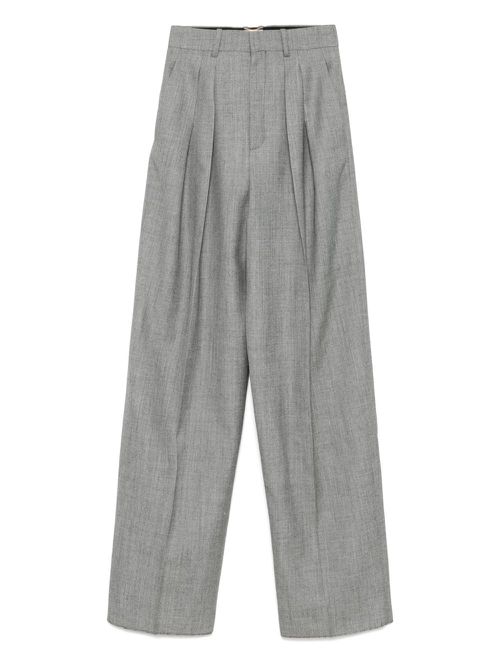 Saint Laurent wool trousers - Grey