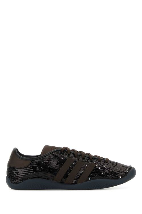 Sequin Sneaker — Black