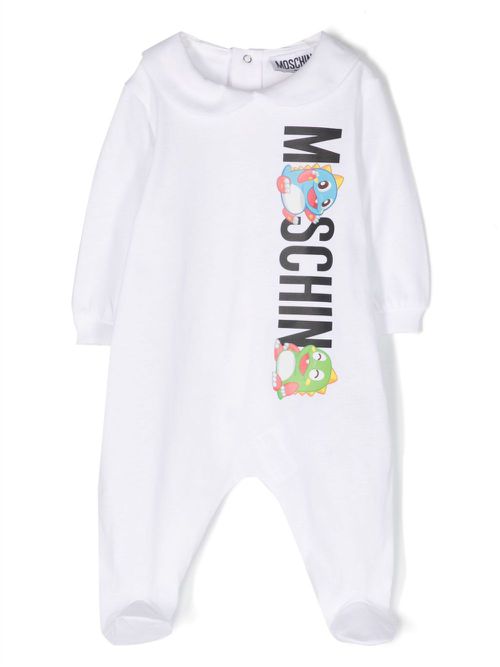 X Puzzle Bobble cotton pajamas - White