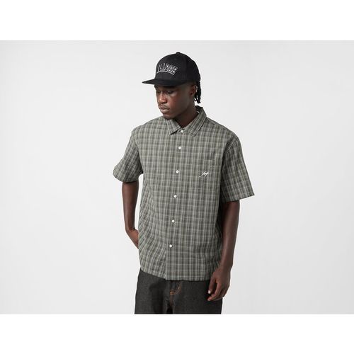 XLARGE Embroidered Plaid Shirt, Green