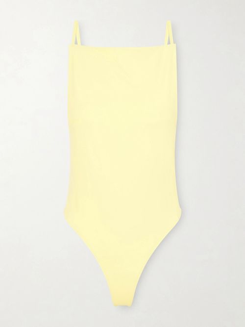 Le Maillot One-piece Swimsuit - Yellow
