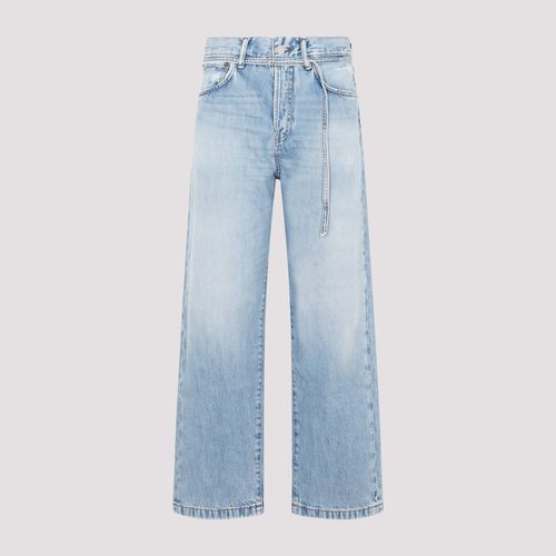 Straight-leg Cotton Jeans