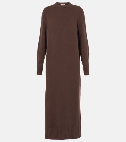 Ainsley wool and cashmere shift dress