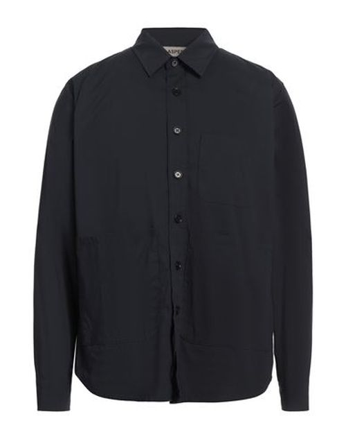 Man Shirt Midnight blue Size M Cotton, Polyamide, Elastane