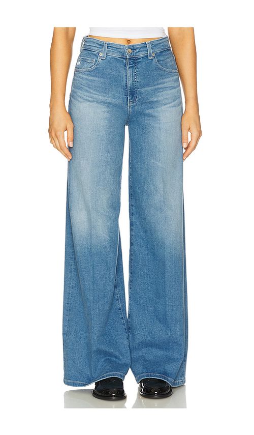 AG Jeans Deven Flare Jeans in Blue. 33. Also , 24, 25, 26, 27, 28, 29, 30